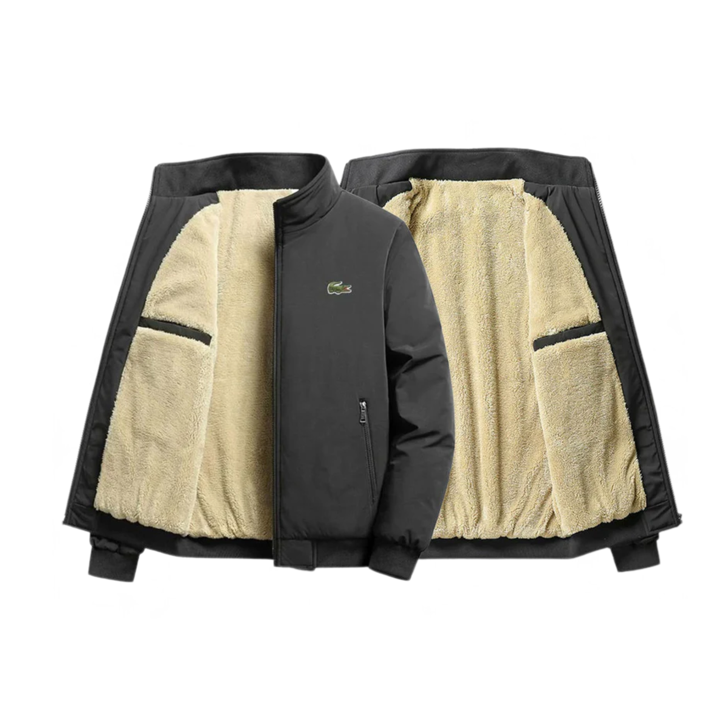 Winter Jacket Sherpa Lined