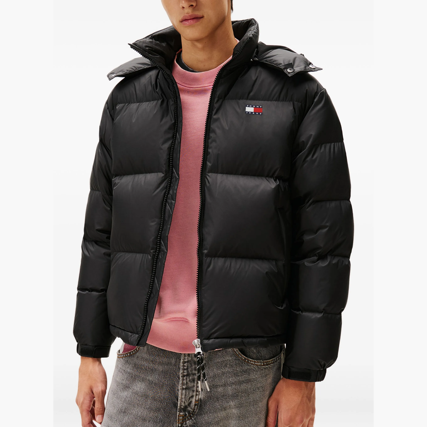 Hooded puffer jacket