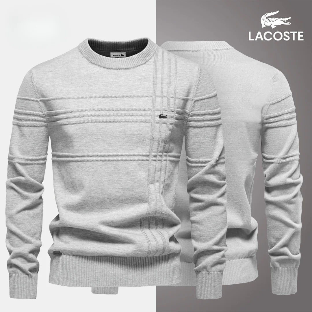 Men’s Textured Crewneck Sweater