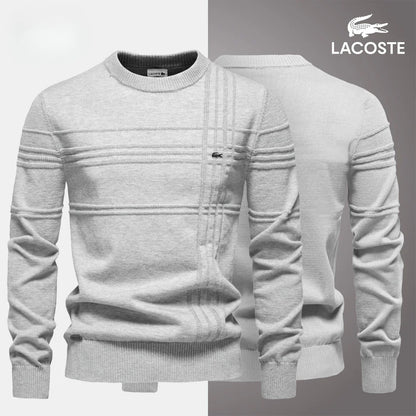 Men’s Textured Crewneck Sweater