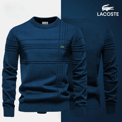 Men’s Textured Crewneck Sweater