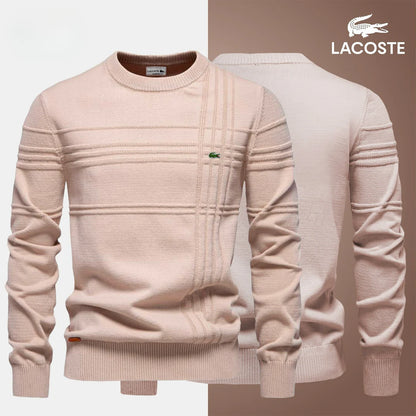 Men’s Textured Crewneck Sweater