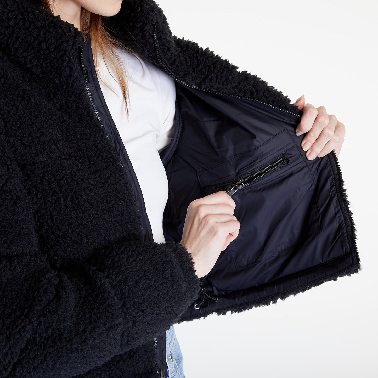 Sherpa High Pile Nuptse Jacket