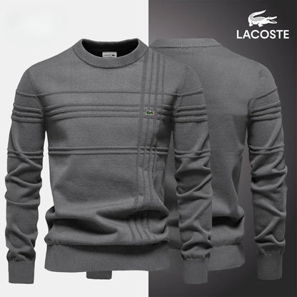 Men’s Textured Crewneck Sweater