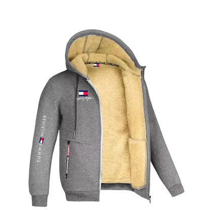 Fleece Lined Zip Hoodie