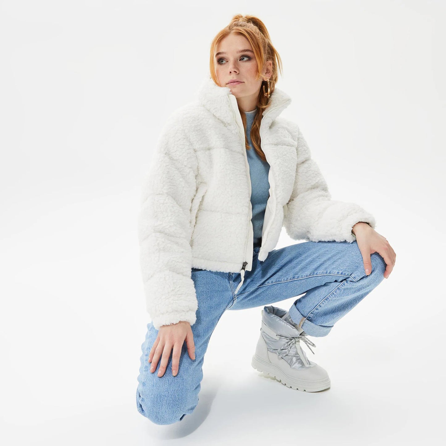 Sherpa High Pile Nuptse Jacket